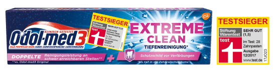 Odol-med3® Extreme Clean Tiefenreinigung